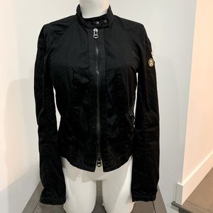 Black Armani Exchange Bomber Jacket